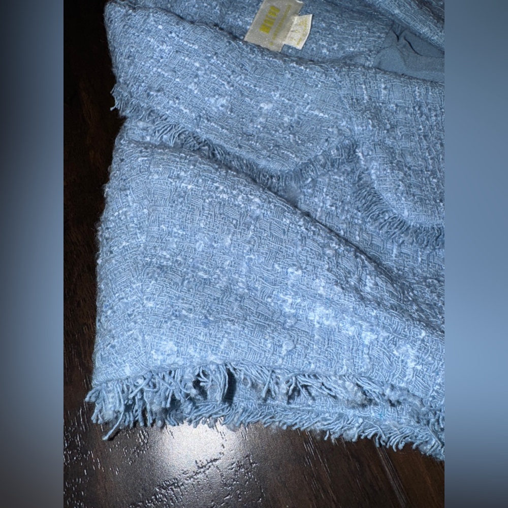 💙 NWOT! Anthropologie Maeve Tweed Mini Dress - Picture 10 of 14